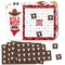 Big Dot of Happiness Western Hoedown - Bar Bingo Cards and Markers - Wild West Cowboy Party Bingo Game - Set of 18